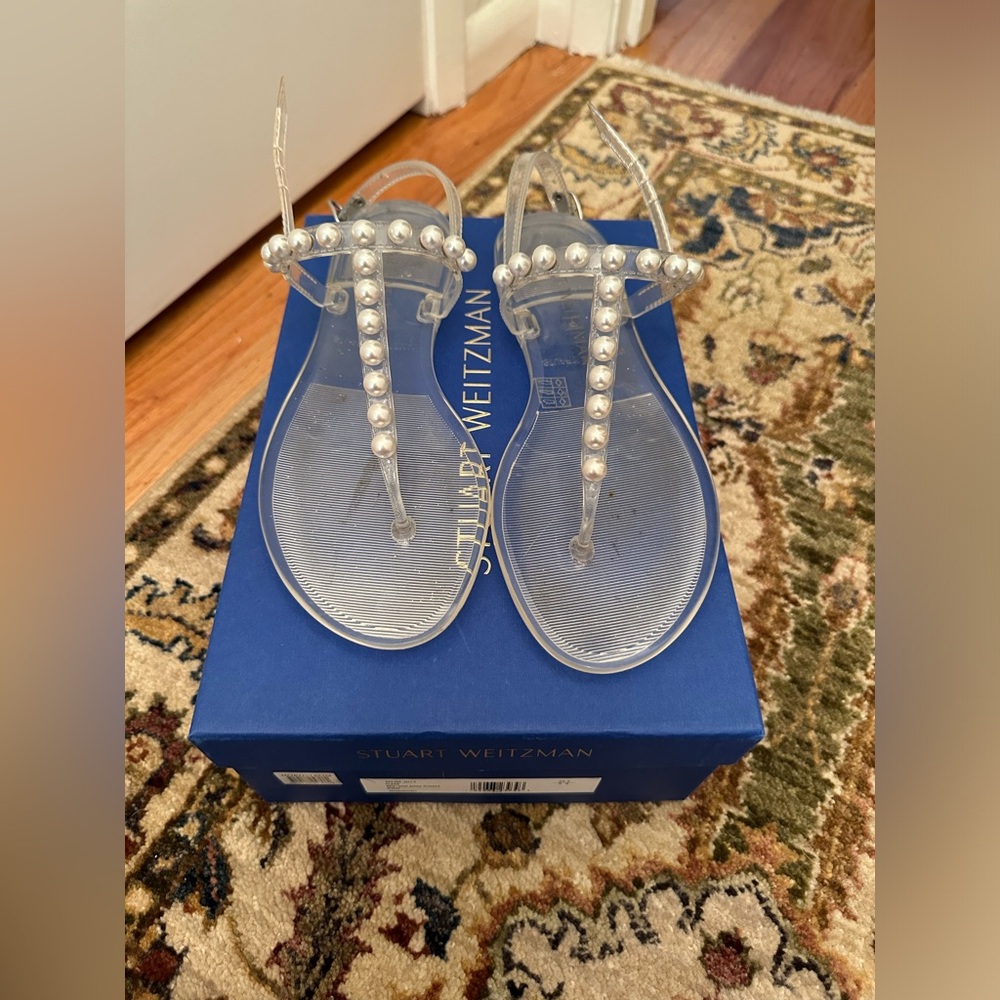 Stuart Weitzman Goldie Jelly Sandal